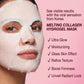 Korean Beauty and Skincare Glass Skin Renewal Set with Collagen Hydrogel Masks and Multipurpose Toner Pads
