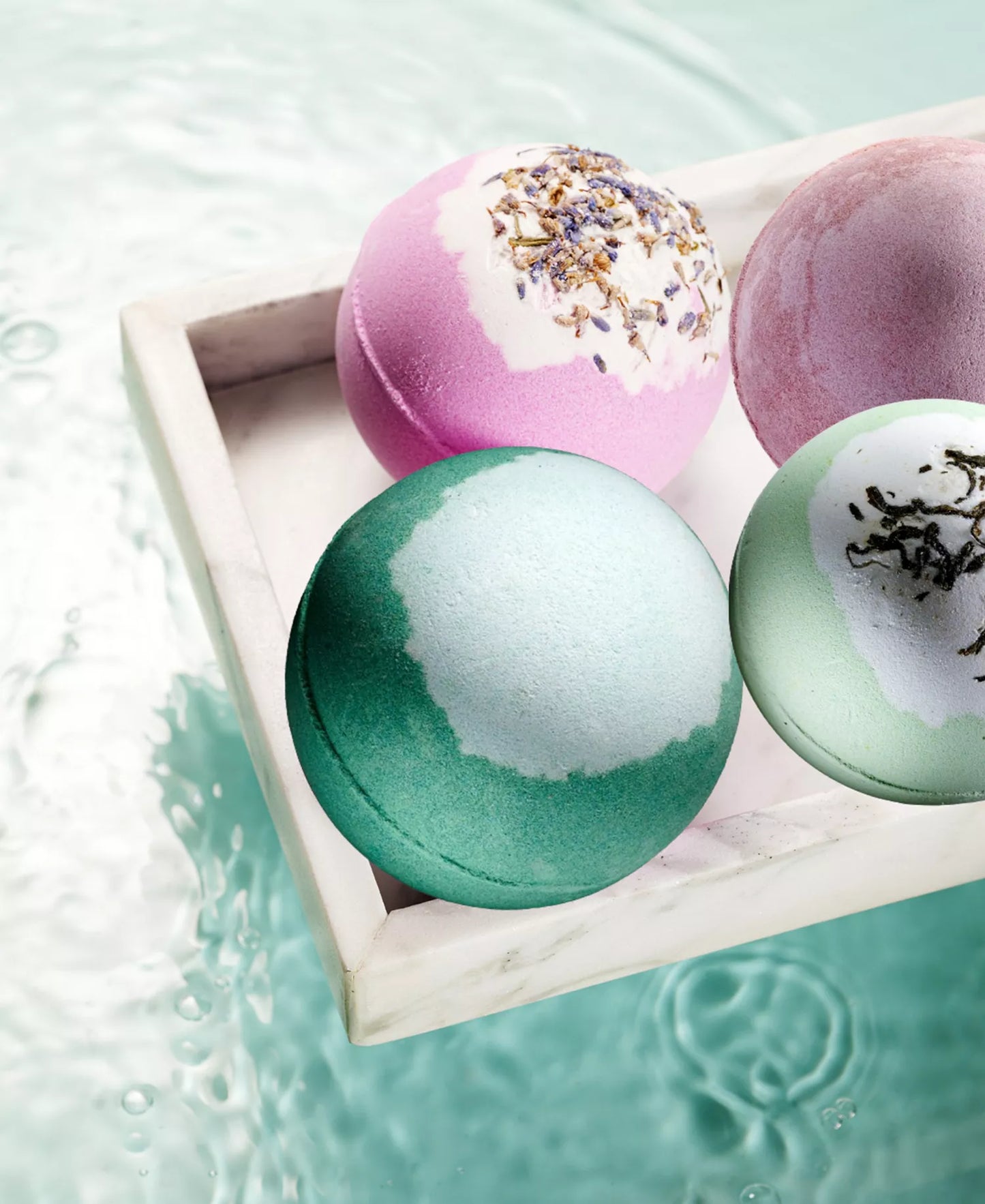 4pc Handmade Deluxe Bath Bomb Gift Set