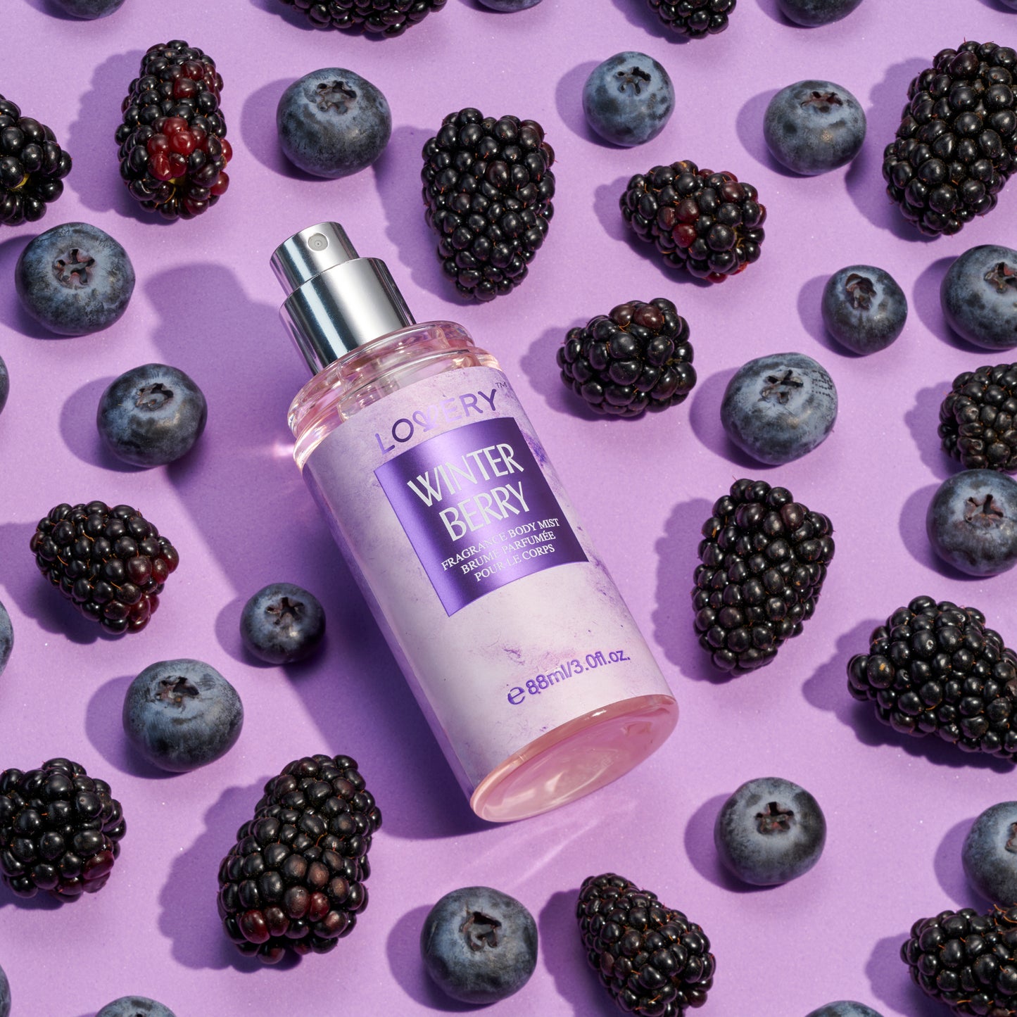 Winter Berry Body Mist Spray – 3 fl oz Fragrance Gift
