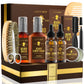 LoveryMEN Beard Care Kit - 12pc Mens Grooming Gift Set