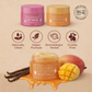 Korean Lip Care Duo Set - Mango Vanilla Exfoliating Lip Scrub & Watermelon Overnight Lip Mask
