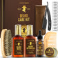 LoveryMEN Beard Care Kit - 11Pc Sandalwood Scented Grooming Kit