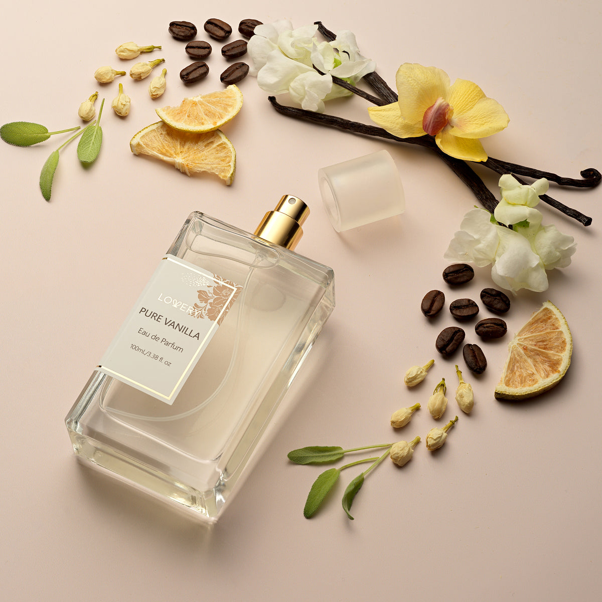 Lovery Pure Vanilla Perfume Fragrance Set
