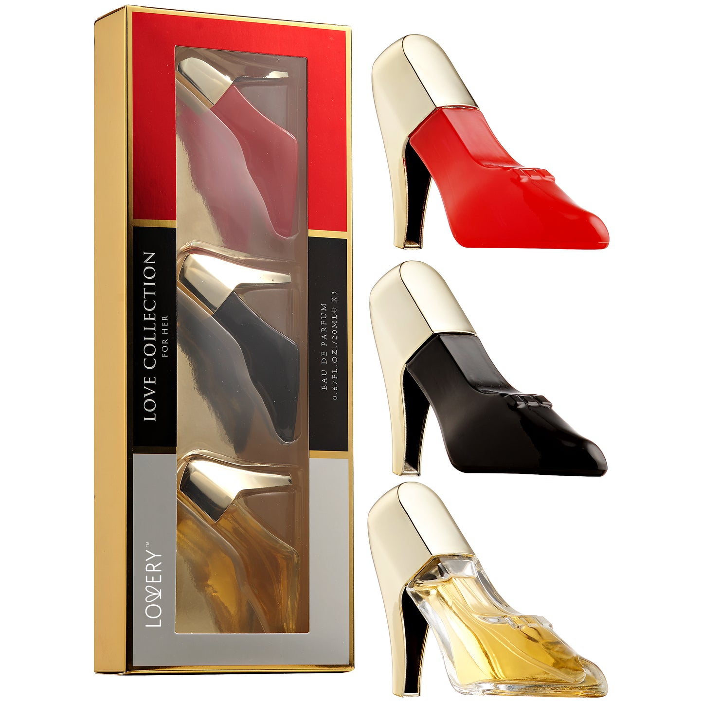 Love Collection Eau De Parfum  – 3Pc Perfume Gift Set