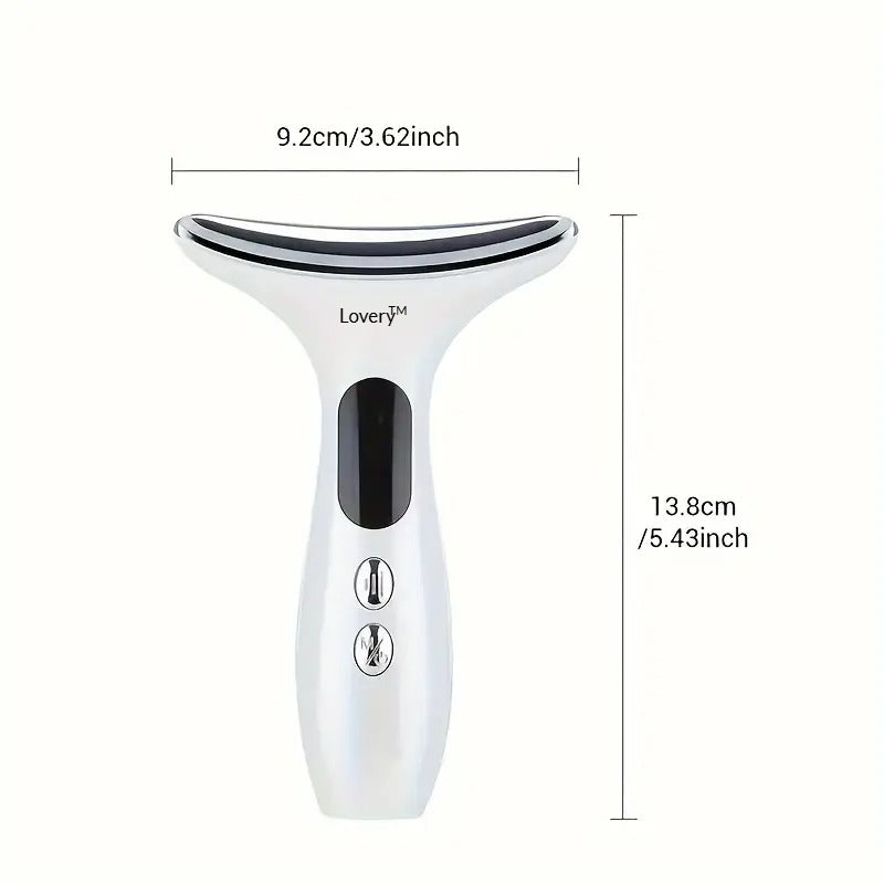 Lovery Light based multifunctional Face and Neck Beauty Massager wand, Skin care tool