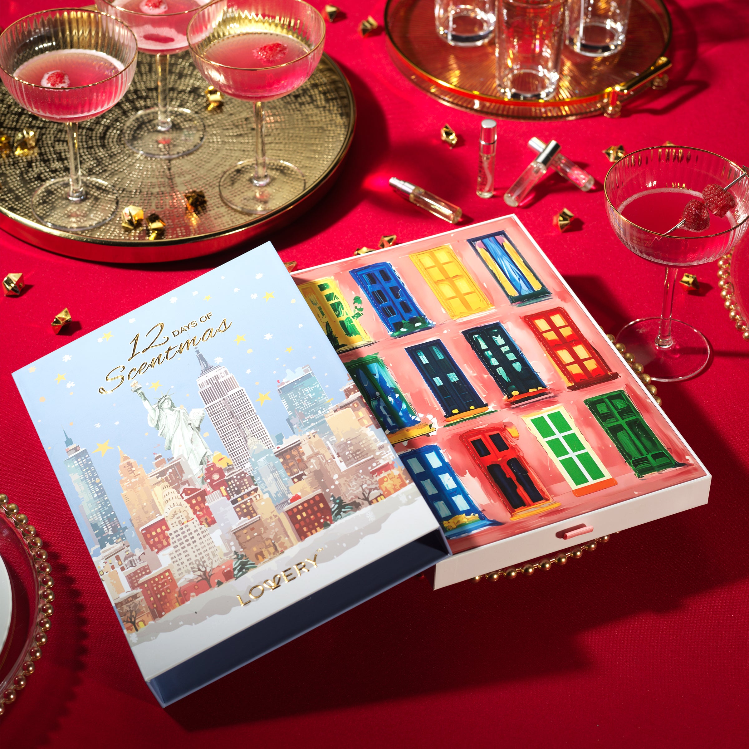 Perfume Advent Calendar, 12pc EDP Gift Set - Lovery