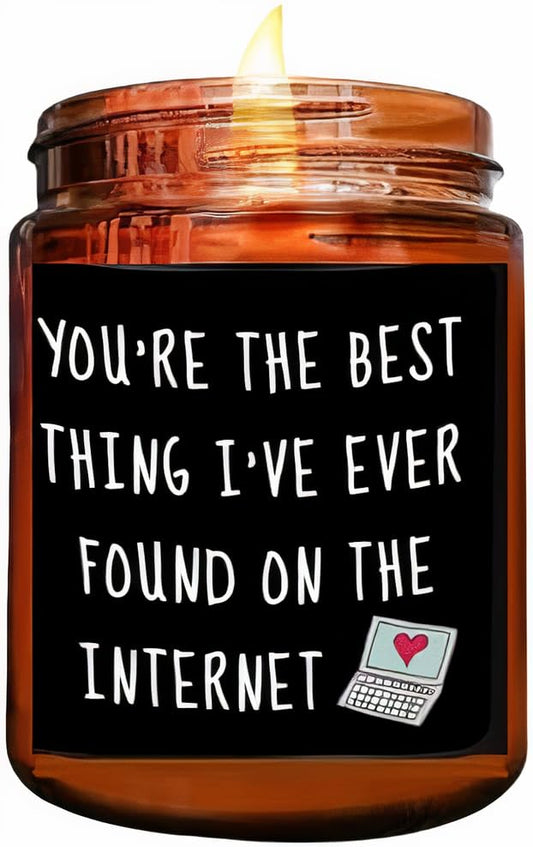 Romantic For Him, Funny Birthday Gifts For Men And Women For Husband Or Boyfriend, Dad Gifts - Candle and Non-Candle Options Available