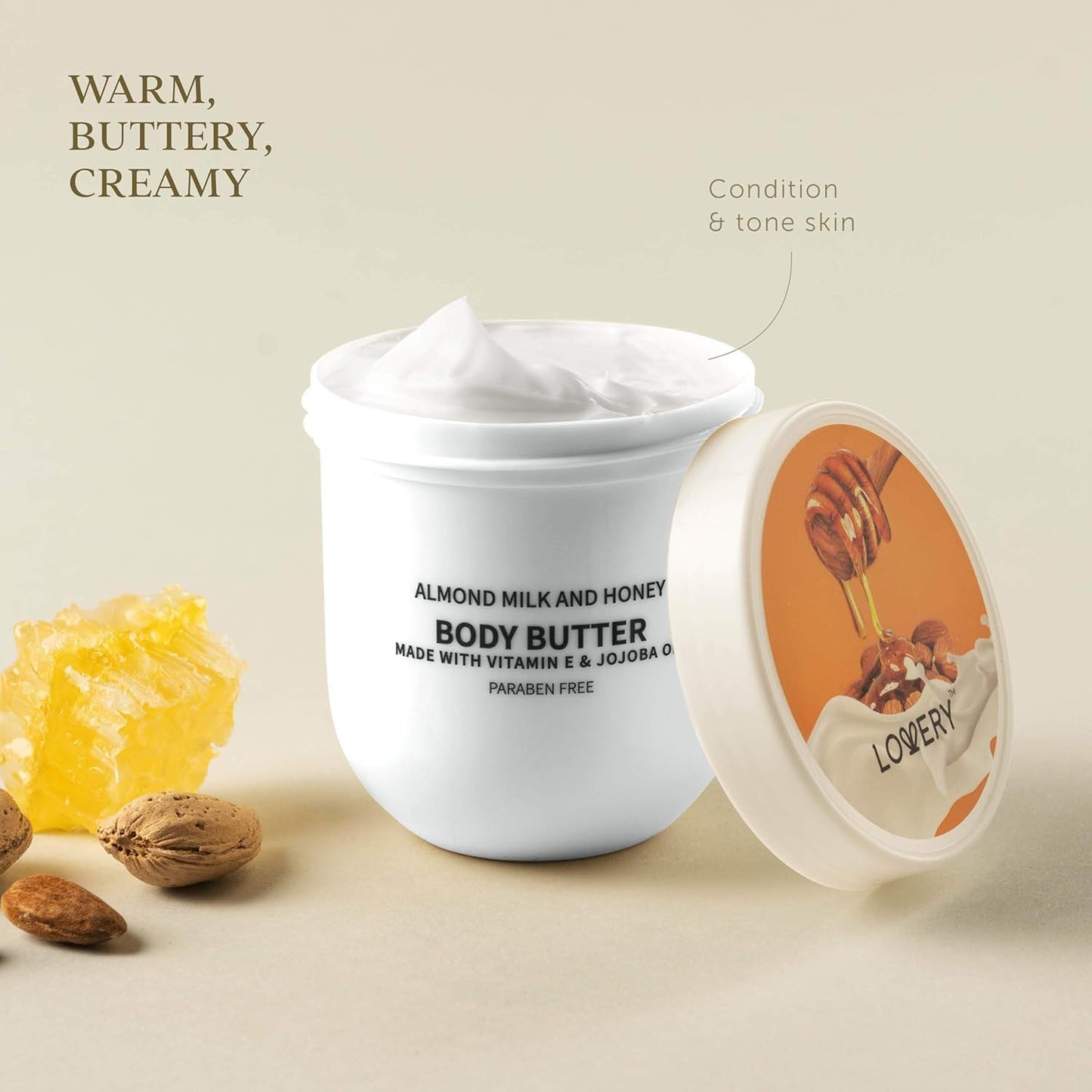 Whipped Body Butters Gift Set with Bow - 6Pc Moisturizing Lotions