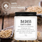 Congratulations Gifts for Women Men, Inspirational Gifts for Women or Men, Friends Coworkers, Birthday Gifts for her Boss Lady, New Job, Promotion Gifts for Women Men, 10oz Badass Scented Candle