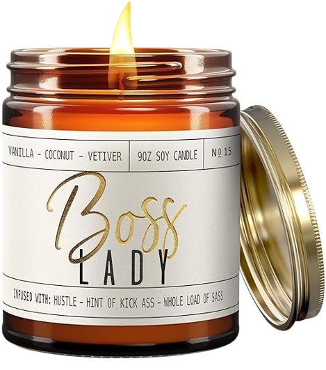 Engagement Gift, Vanilla Scented Soy Wax Candle, Engagement Gifts for Couples, Engaged 2024 Candle, Engagement Gifts for Her, Fiancé Gifts for Women, 50Hr Burn, White, Gold
