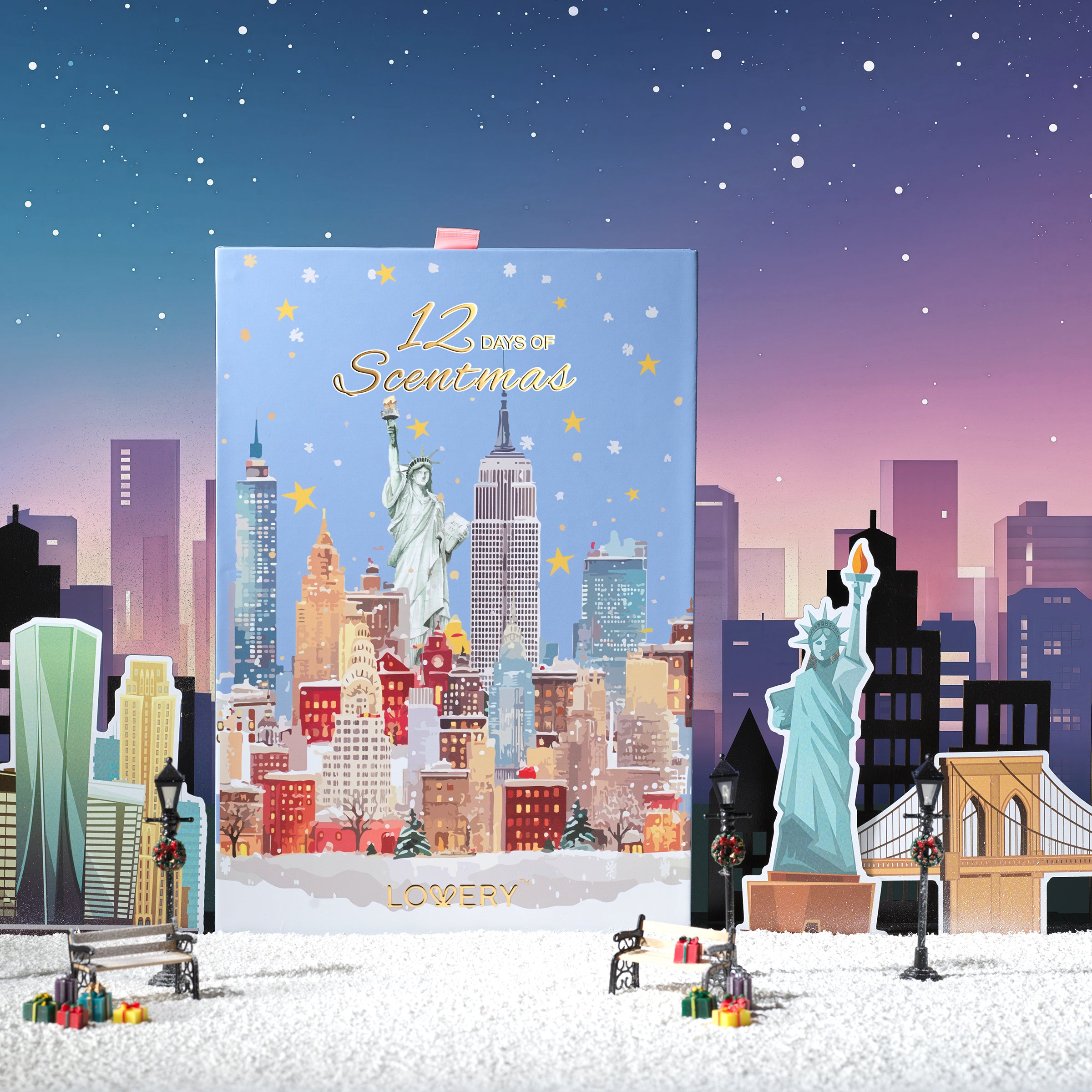 Perfume Advent Calendar, 12pc EDP Gift Set - Lovery