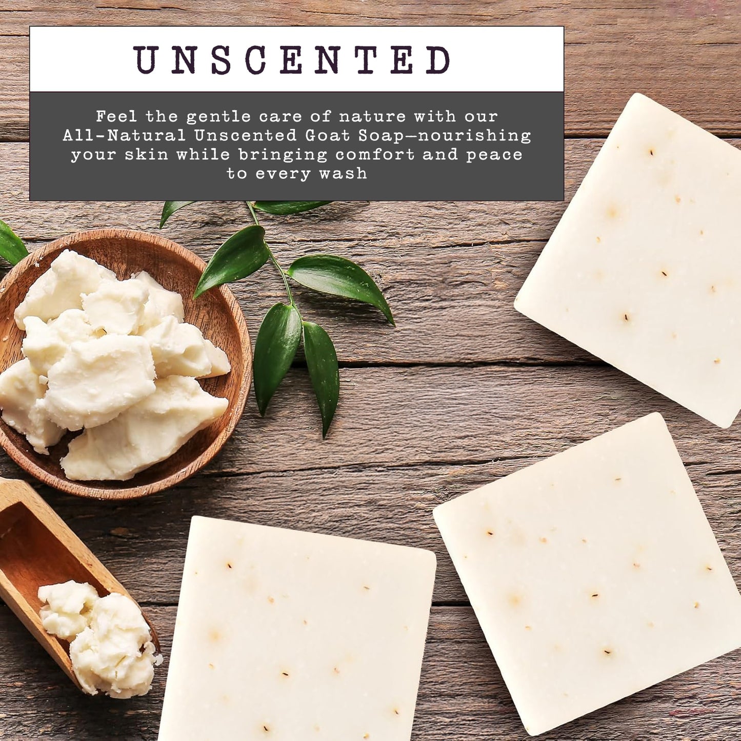 Goat Milk Soap Bars - Unscented, 3-Pk.