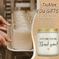 Thank You Gifts for Women, Men, Mom, Dad, Coworkers, Nurse, Clients - Hostess Gifts for Women - Teacher, Boss, Employee, Friends, Farewell, Birthday, Appreciation Gifts, 10oz Soy Wax Candle