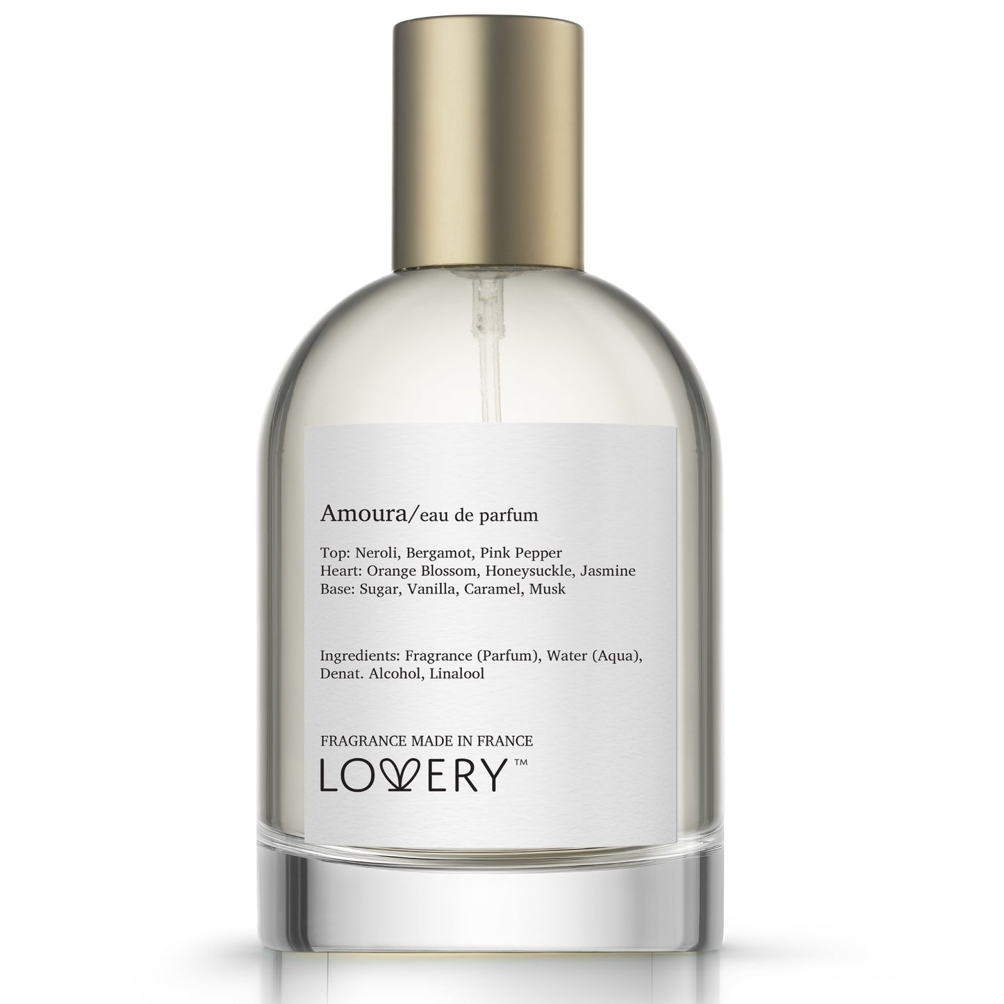 LoveryPlus Amoura Eau de Parfum 2pc. Fragrance Gift Set - Inspired by Kilian Love, Don’t Be Shy, 3.4 fl oz Perfume Spray