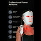 5D Liquid Silicone LED Light Therapy Face Mask - Red, Blue & Near-Infrared Light - Skin Rejuvenation & Acne Care
