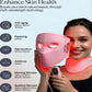 4D LED Red Light Therapy Face Mask and Neck Mask with Near-Infrared Light