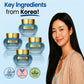 Lovery Korean Skincare Hyaluronic Collagen Day & Night Cream Set -Brightening and Hydration for Face