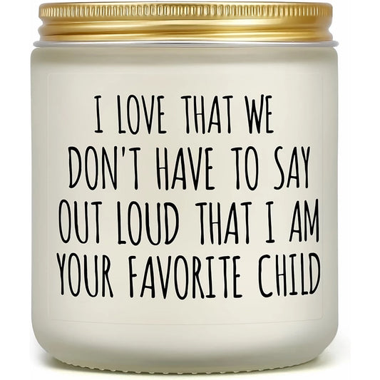 Lovery Vanilla Scented Soy Wax Candle, 10oz