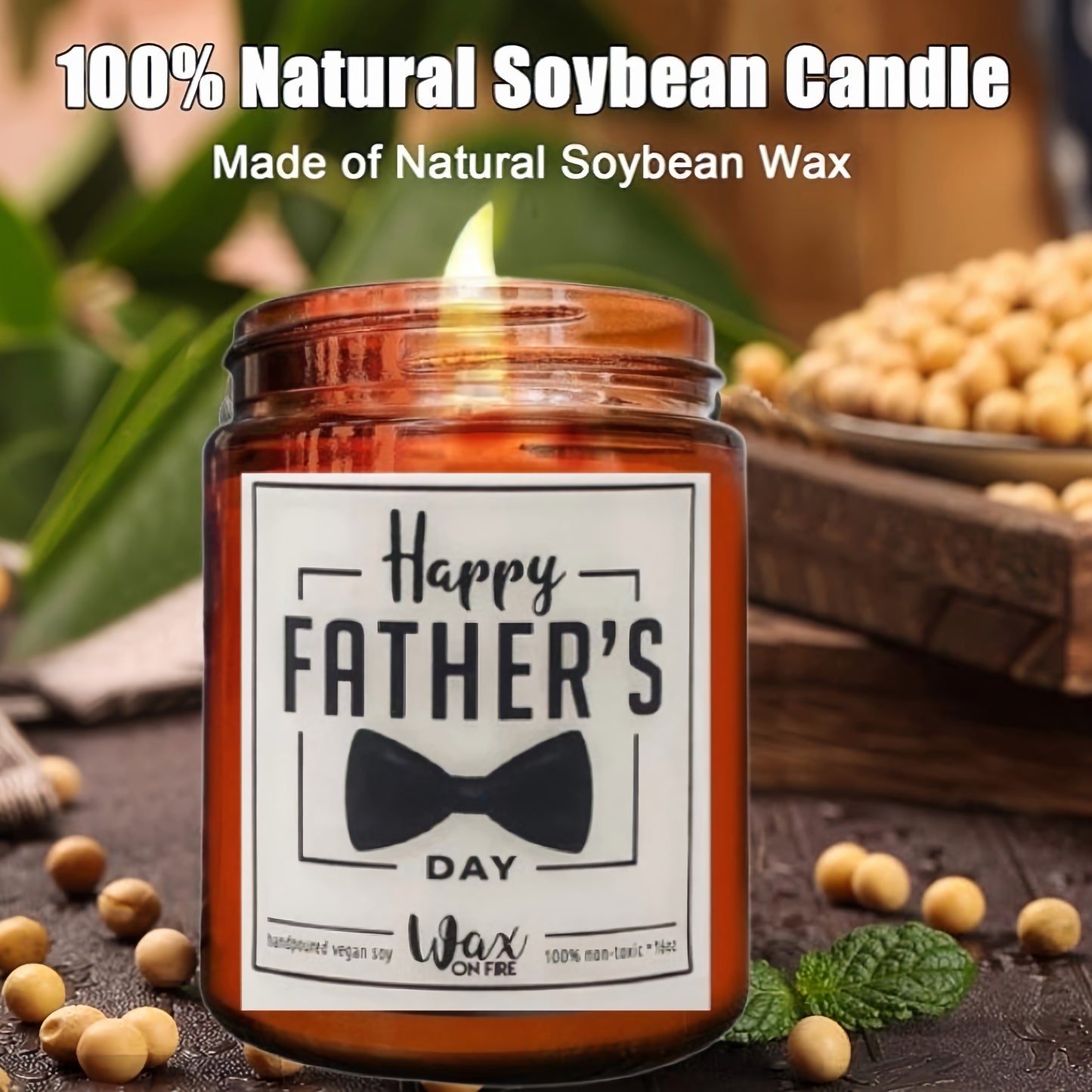 Fathers Day Gifts from Daughter & Son, Funny Dad Birthday Gifts, Unique Birthday Gifts for Men, Father’s Day Gifts. Gifts for Men, Gifts for Dad, 9oz Scented Candles, Lavender Soy Candle