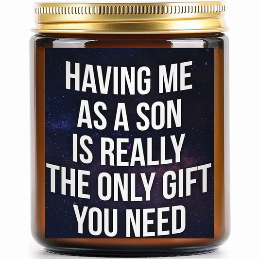Fathers Day Gifts, Gifts for Dad, Gifts for Mom from Daughter & Son, Father's Day Gifts from Son, Birthday Gifts for Mom, Dad, Women, Men, Lavender Candle Gifts, Mom Gifts, Mens Gift, 9oz Soy Candles