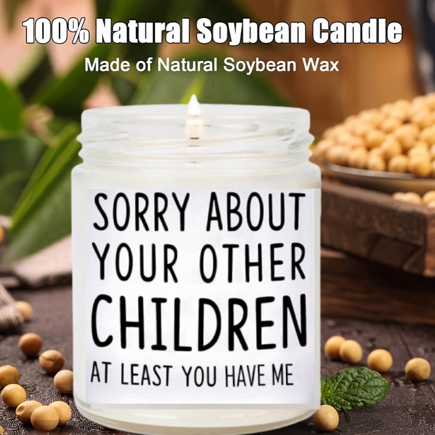 Fathers Day Gifts, Candle Birthday Gifts for Mom, Dad, Men, Women from Daughter and Son, Funny Long Lasting Vanilla Soy Scented Candles, Gifts for Mom, Dad Gifts Ideas, Unique Presents for Mom and Dad