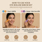 Lovery Korean Skincare Eye Roller Serum Duo - Collagen + Retinol & Vitamin C Brightening Under Eye Treatment Set