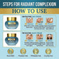 Lovery Korean Skincare Hyaluronic Collagen Day & Night Cream Set -Brightening and Hydration for Face