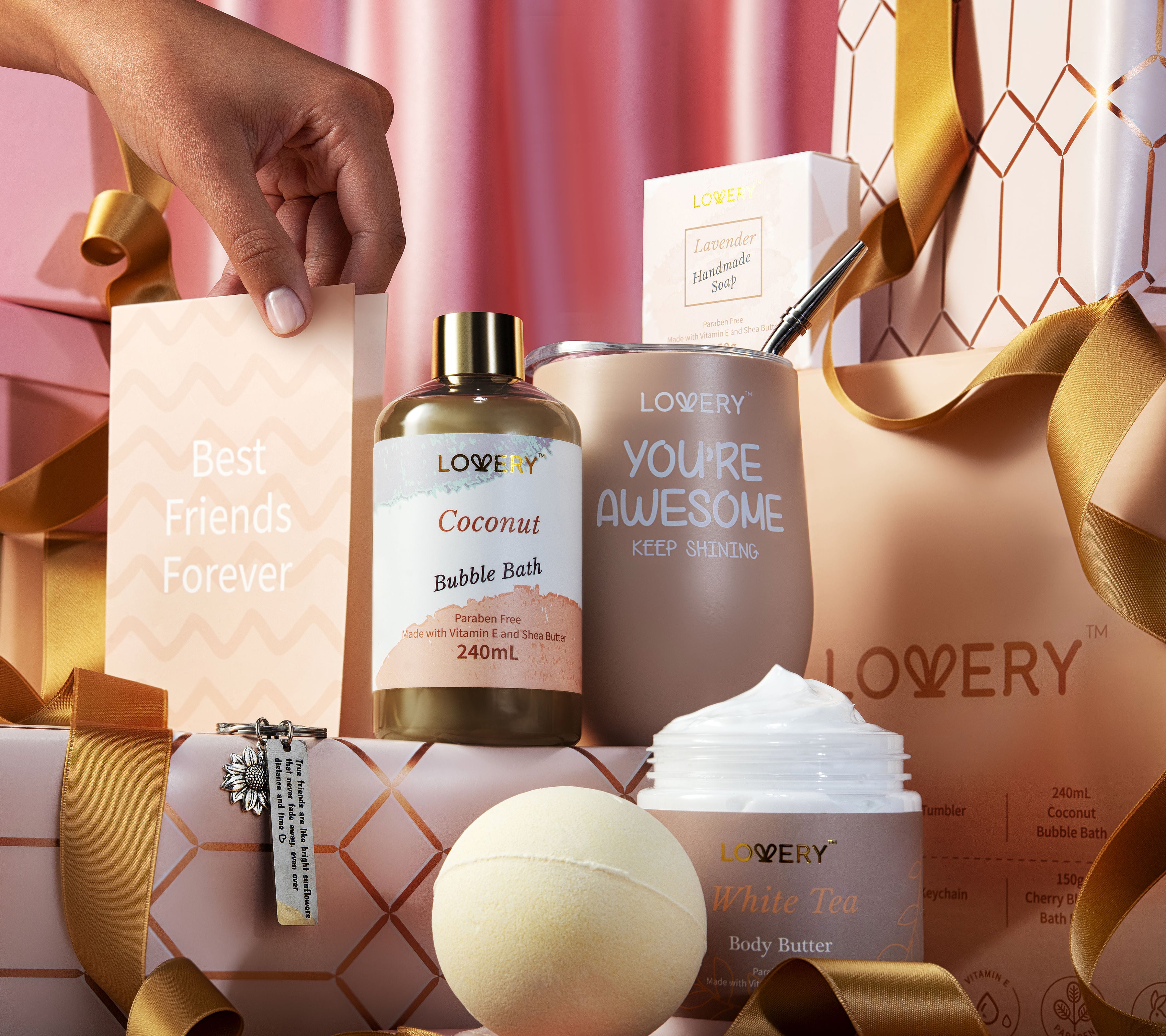 Lovery Box Luxurious Home Spa Gift Baskets For Every Occasion - Lovery.com