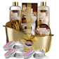 White Rose & Jasmine Set - 16Pc Deluxe Bath and Body Gift Basket
