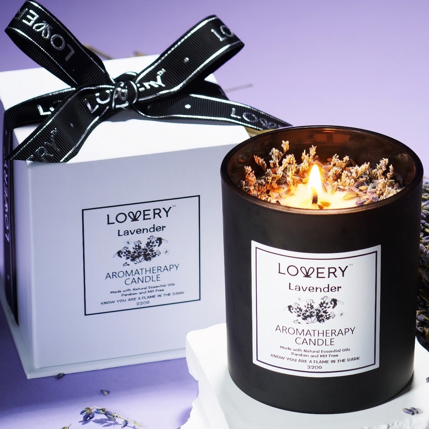 Aromatherapy Scented Soy Candle Duo