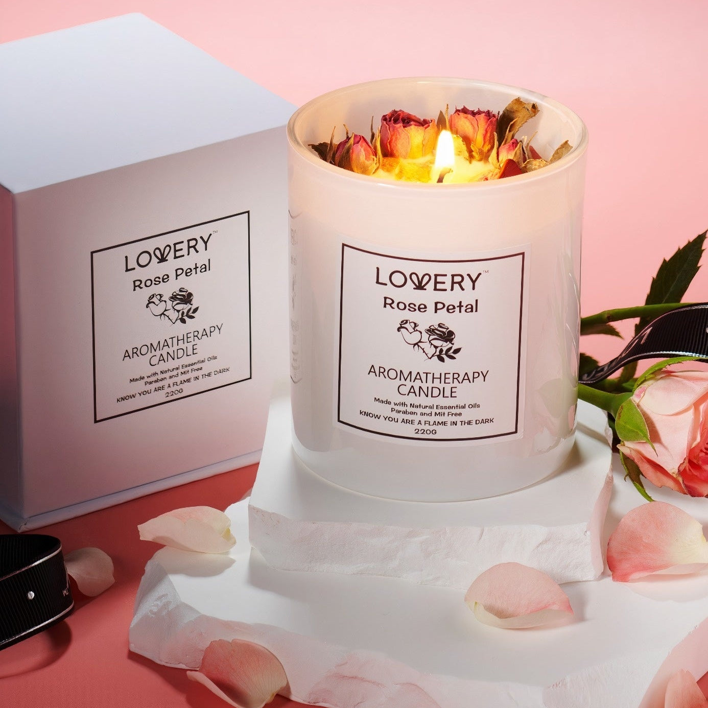 Aromatherapy Scented Soy Candle Duo