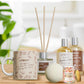 Happy Birthday Gift Set with Bath Essentials and Scented Candle