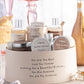 Happy Birthday Gift Set with Bath Essentials and Scented Candle