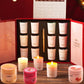 Scented Soy Candle Advent Calendar and Whipped Body Butter Gift Set