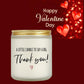 Thank You Gifts for Women, Men, Mom, Dad, Coworkers, Nurse, Clients - Hostess Gifts for Women - Teacher, Boss, Employee, Friends, Farewell, Birthday, Appreciation Gifts, 10oz Soy Wax Candle