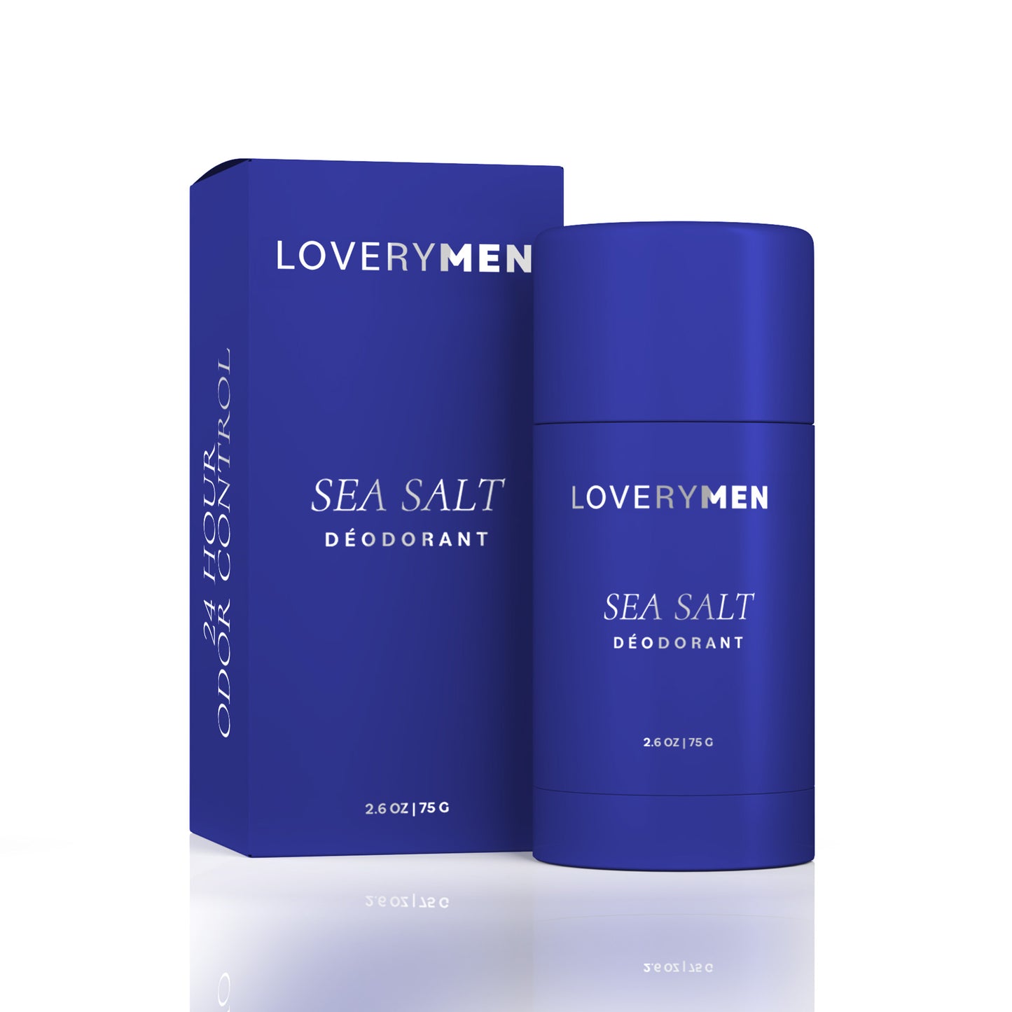 Sea Salt Aluminum Free Deodorant Stick - 2.6oz 24 Hour Odor Control