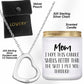 Mother's Day .925 Sterling Silver Heart Necklace with Pouch & Vanilla Scented Soy Candle