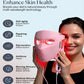 4D LED Red Light Therapy Face Mask with Near-Infrared Light