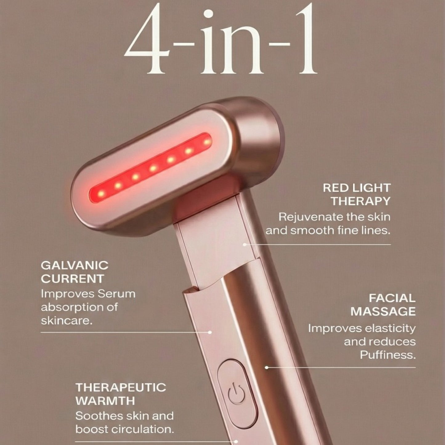 7-in-1 Advanced LED Skincare Renewal Wand