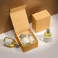 LoveryPlus Savant Pour Homme Eau de Parfum 2pc. Fragrance Gift Set - Inspired by Dior Sauvage, 3.4 fl oz Perfume Spray