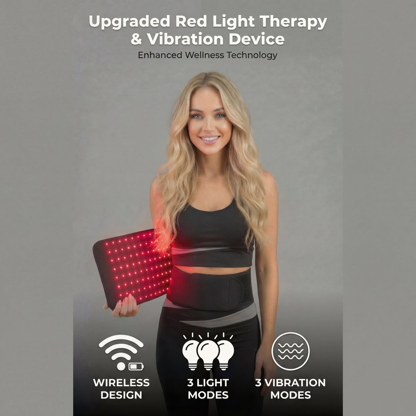 Red Light Therapy LED Belt