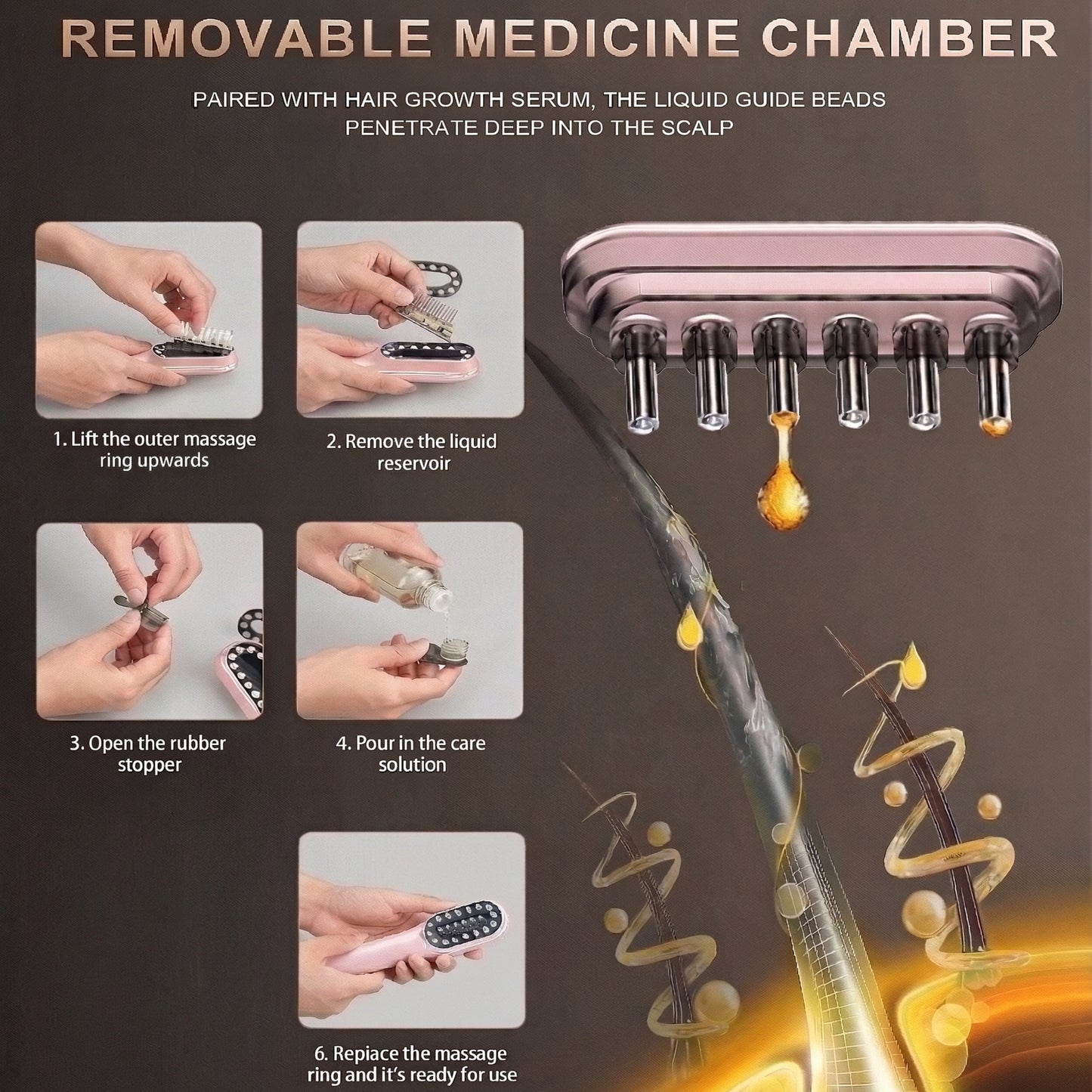 Laser Therapy Hair Growth Comb