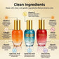 Lovery Korean Skincare 3-Step Facial Serum Set - Retinol, Vitamin C Brightening & Hyaluronic Collagen Hydration for Face