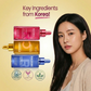 Lovery Korean Skincare Serum Set - Vitamin C, Retinol & Hyaluronic Acid Trio Face Serums