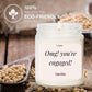 Lovery OMG You're Engaged, Vanilla Scented Soy Wax Candle, Engagement Gift, Fiance Gifts, Engagement Gifts for Couples, Gift for Her