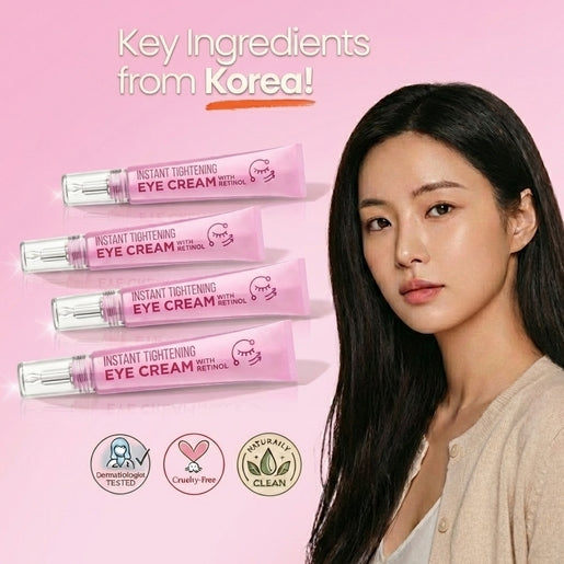 Retinol Eye Cream for Firming & Fine Lines | Korean Skincare