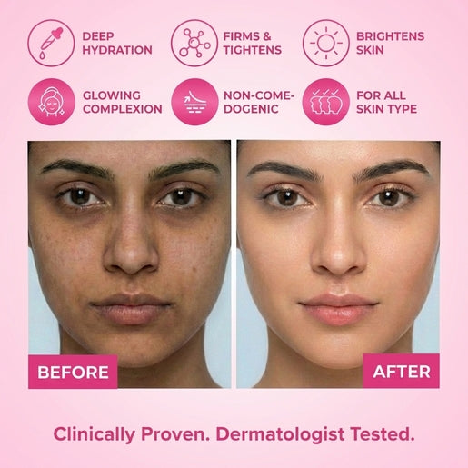Lovery Retinol and Peptides 2-in-1 Anti-Aging Priming Serum - Korean Skin Care Firming & Smoothing Treatment