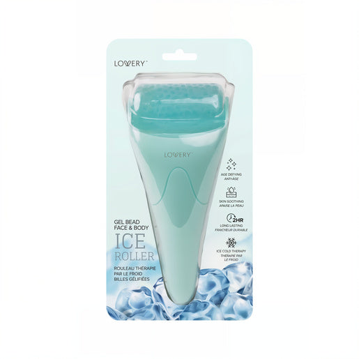 Lovery Gel Bead Face & Body Ice Roller - Refresh, Soothe, and Rejuvenate - Turquoise