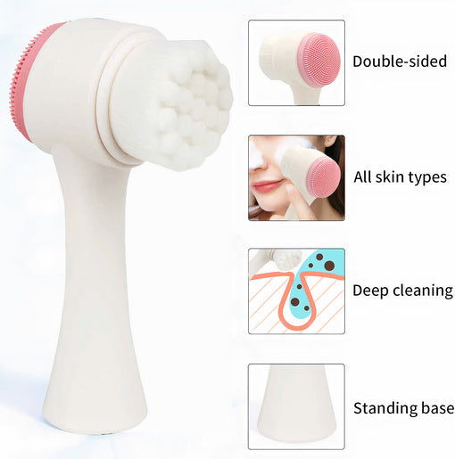 Lovery 2-in-1 Facial Cleansing & Massage Brush