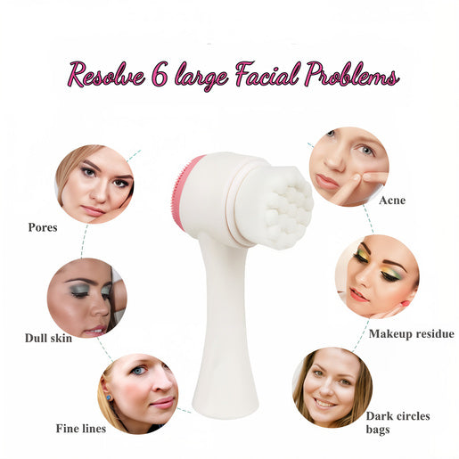 Lovery 2-in-1 Facial Cleansing & Massage Brush